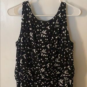 Professional style polka dot dress